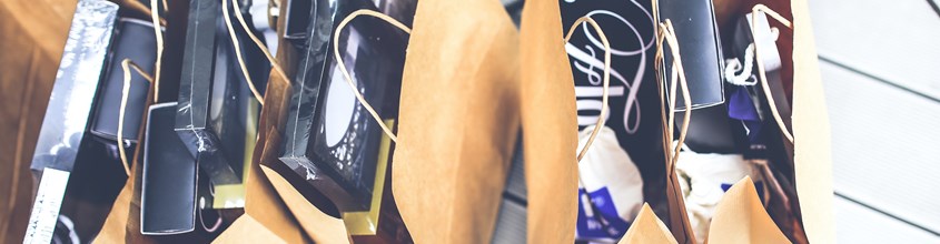 Brown Shopping Bags 5956